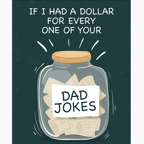 Dad Joke Dollars Father's Day eCard